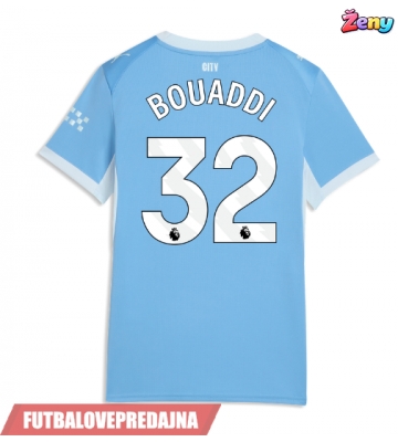 Lacne Ženy Futbalové dres Manchester City Ayyoub Bouaddi #32 2026-27 Krátky Rukáv - Domáci